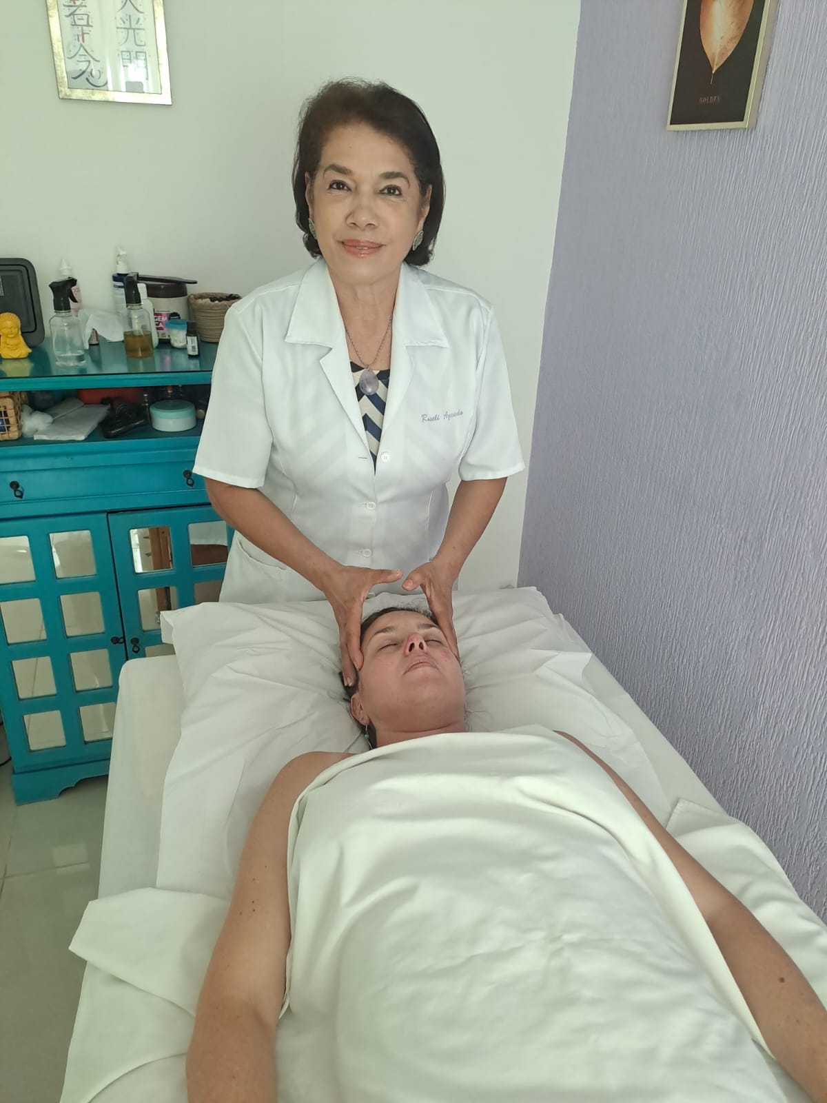 Atendimento de massagem